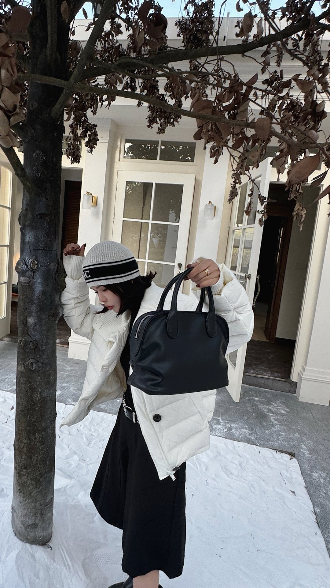 Cowhide Tote, Leather Shoulder Tote