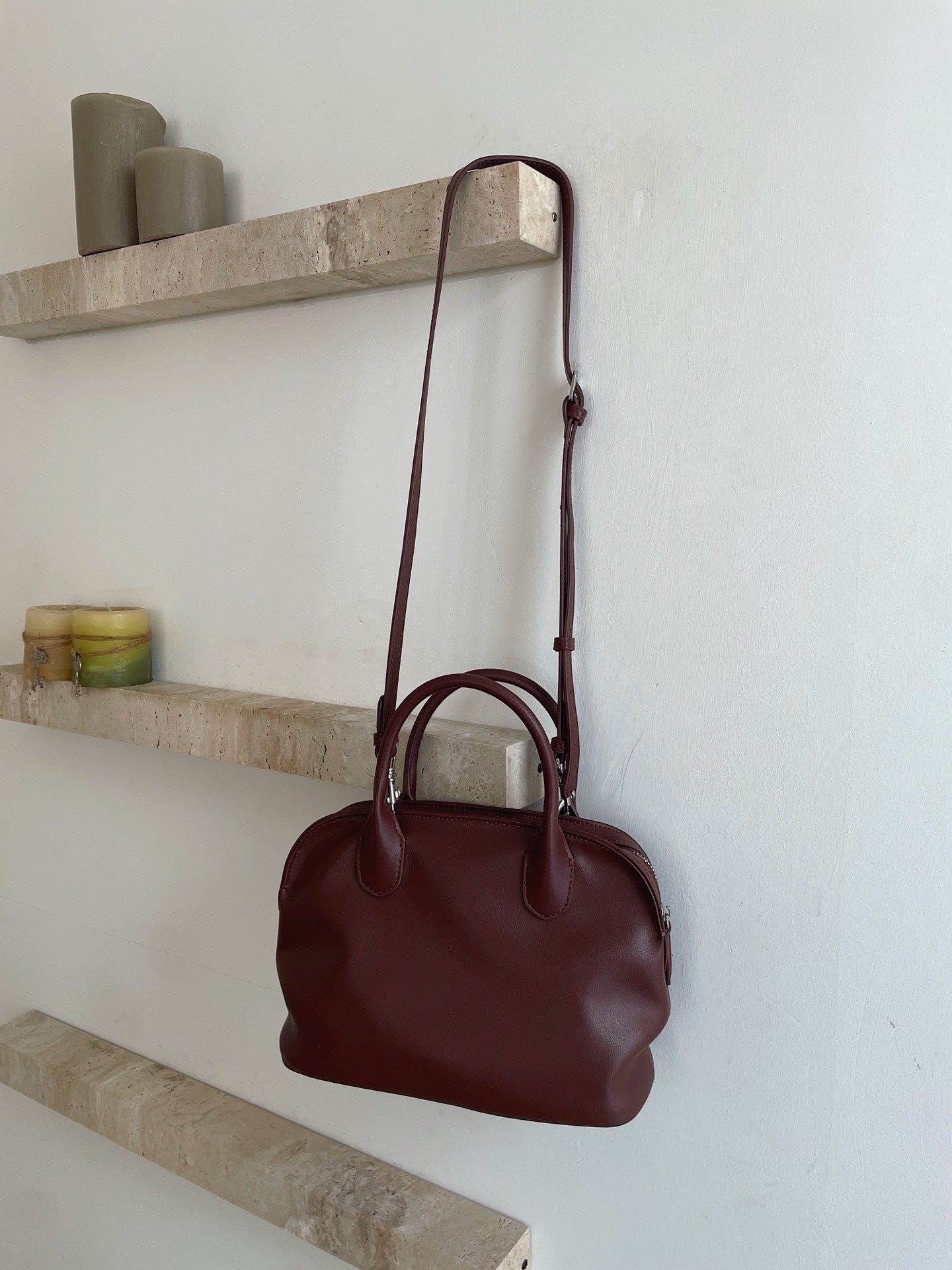 Cowhide Tote, Leather Shoulder Tote