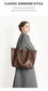 Women's Large-capacity Leather Bag, Shoulder Bag