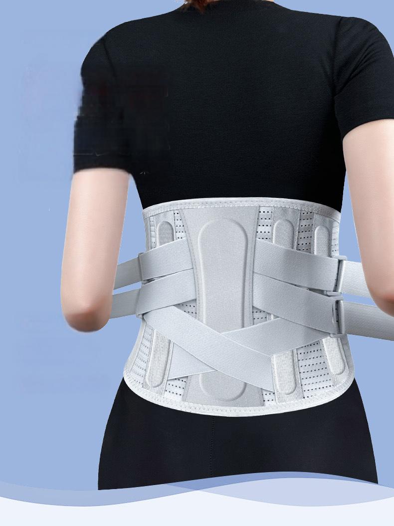 Lumbar Breathable Belt, Abdominal Belt, Steel Plate Support Waist Protector
