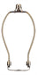 Light Duty Lamp Harp Holder Kit with Finial and Detachable Saddle Base